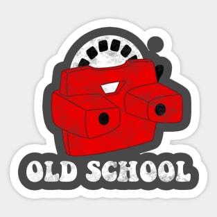 old school viewmaster Sticker